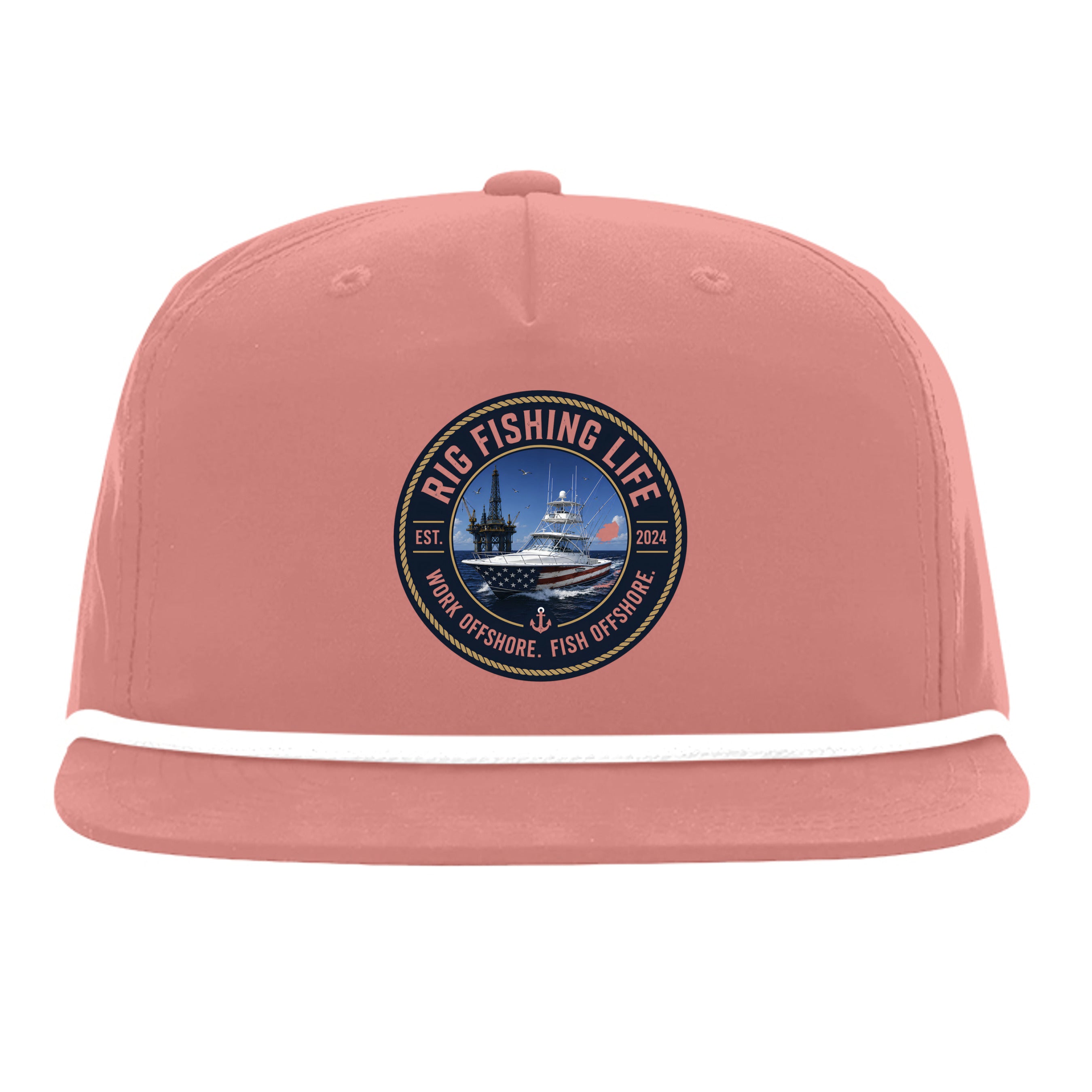 Dusty Red/ White - 256 - FRONT