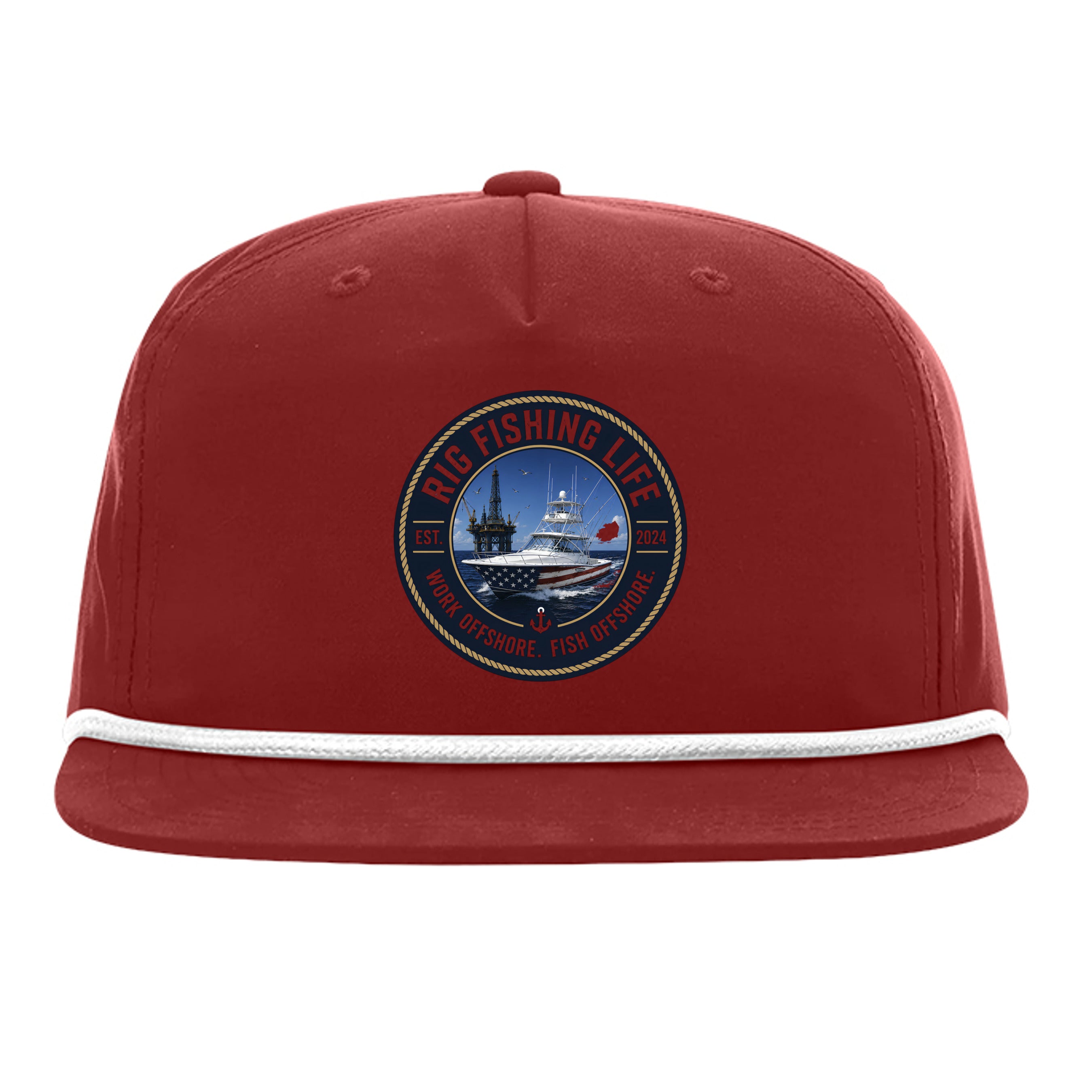Cardinal/ White - 256 - FRONT