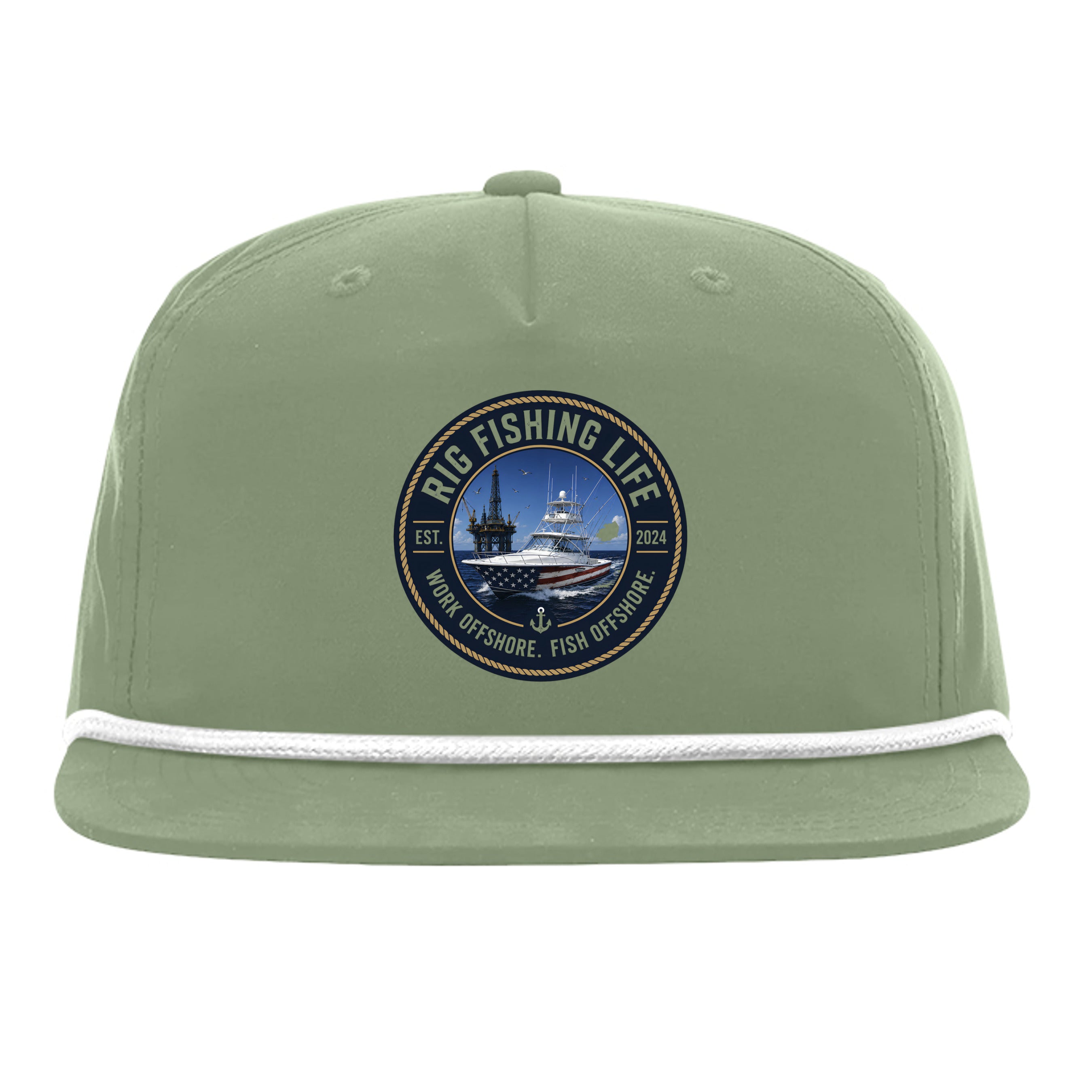 Sage/ White - 256 - FRONT