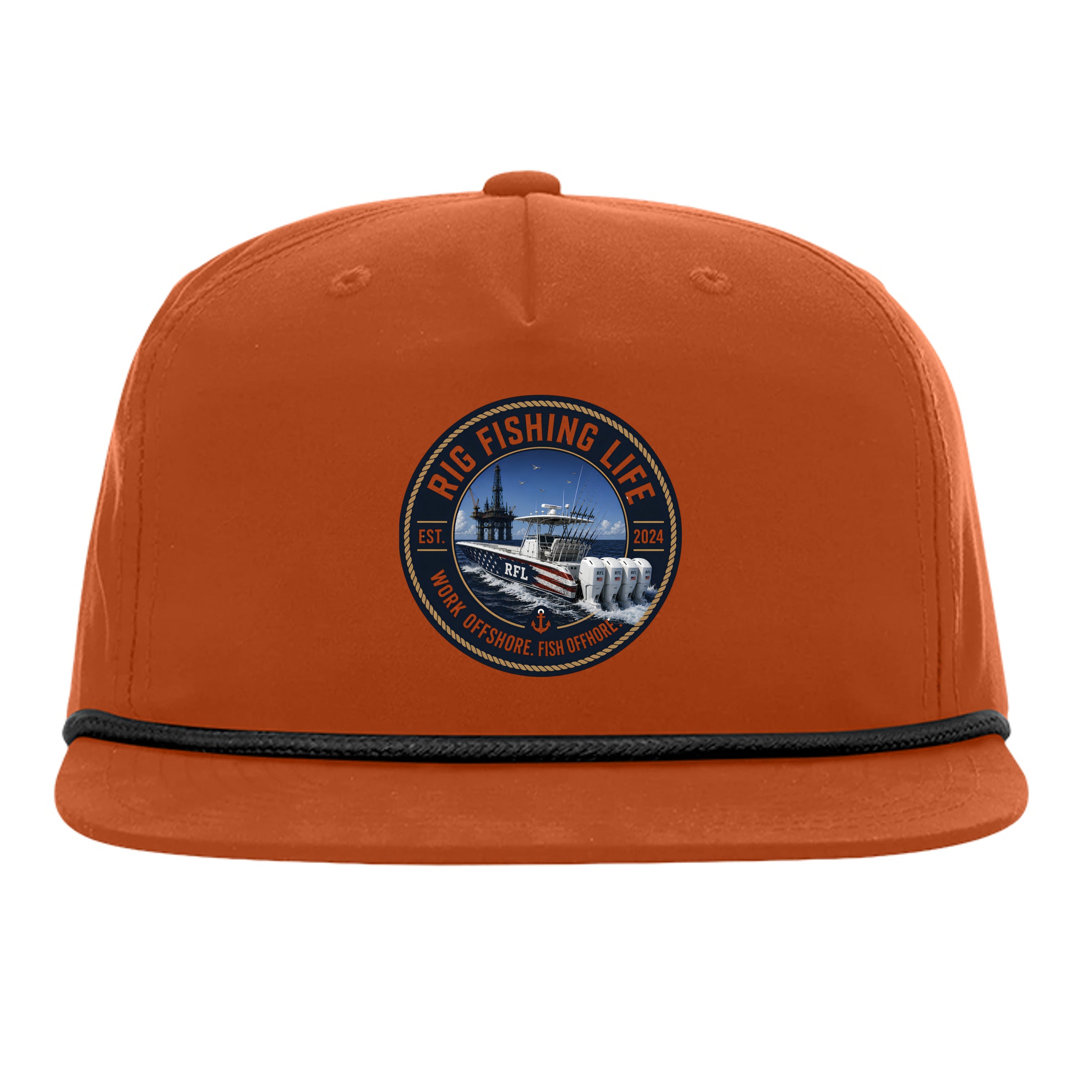 Dark Orange/ Black - 256 - FRONT