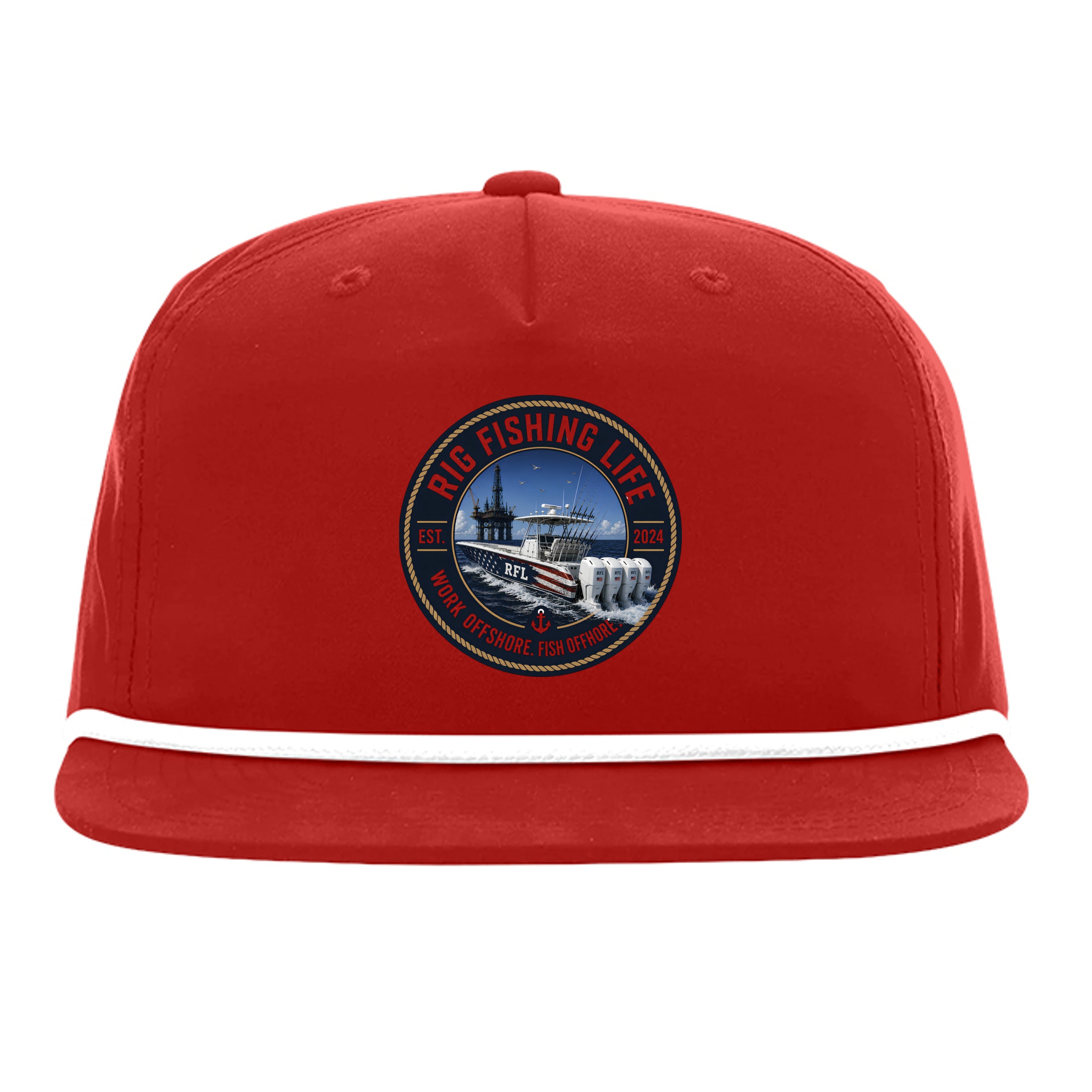 Red/ White - 256 - FRONT