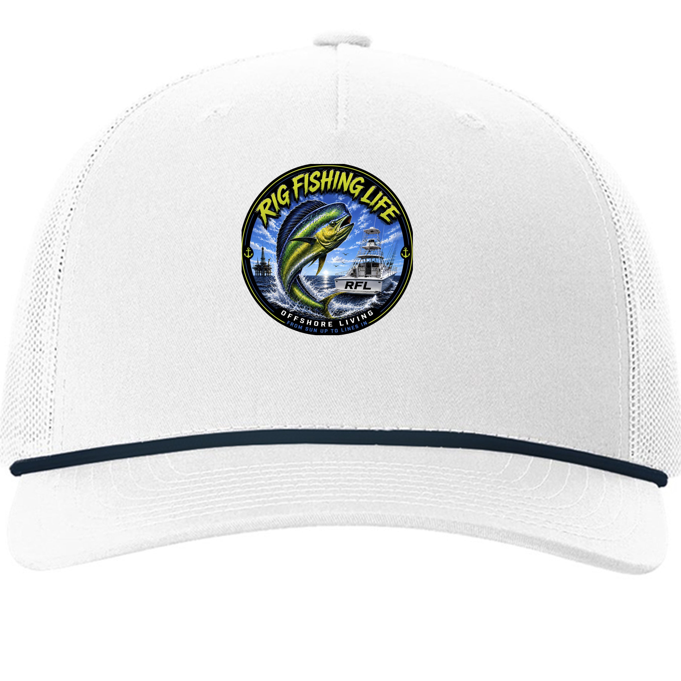 White/ Navy - 112FPR - FRONT