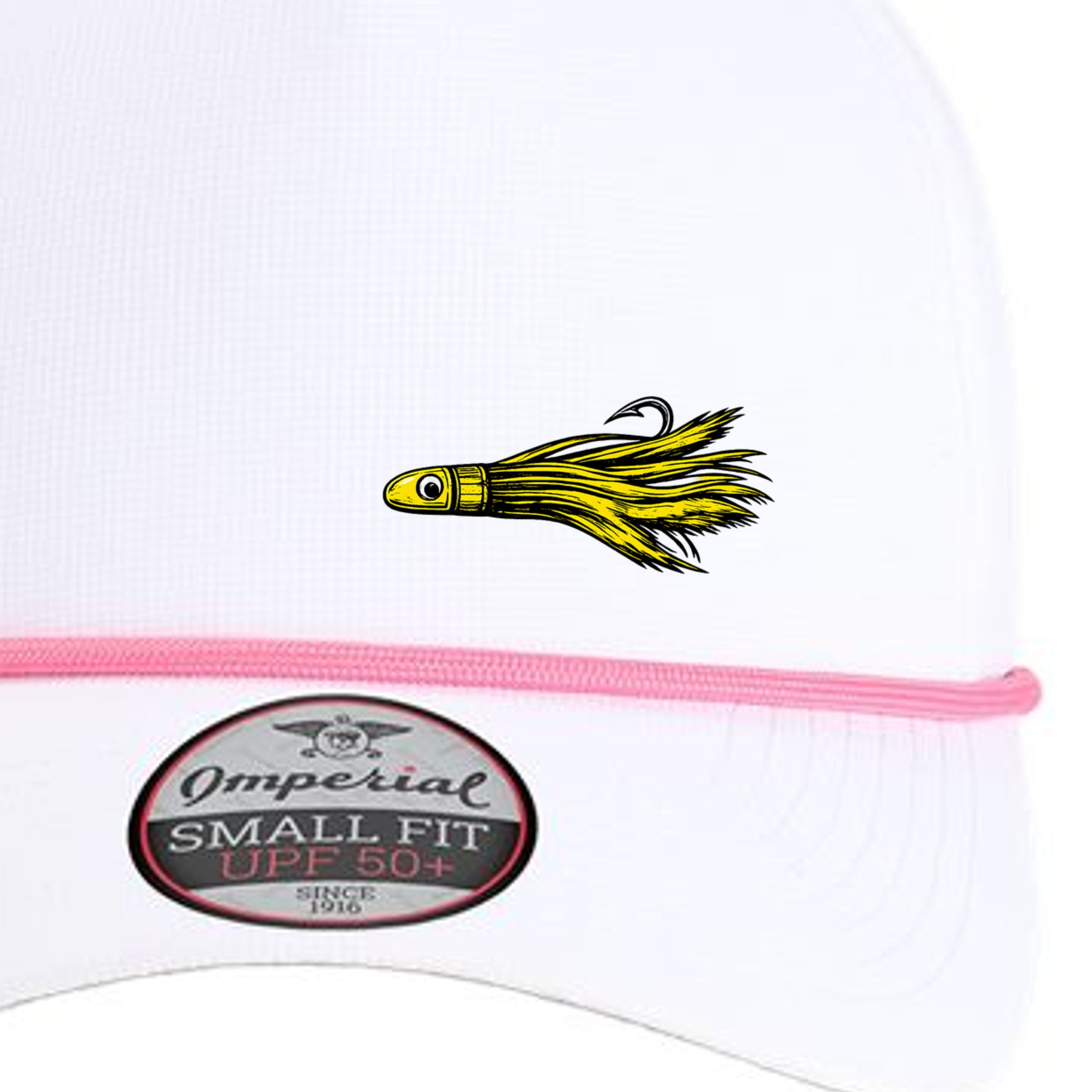 White/ Hot Pink - L5059 - FRONT