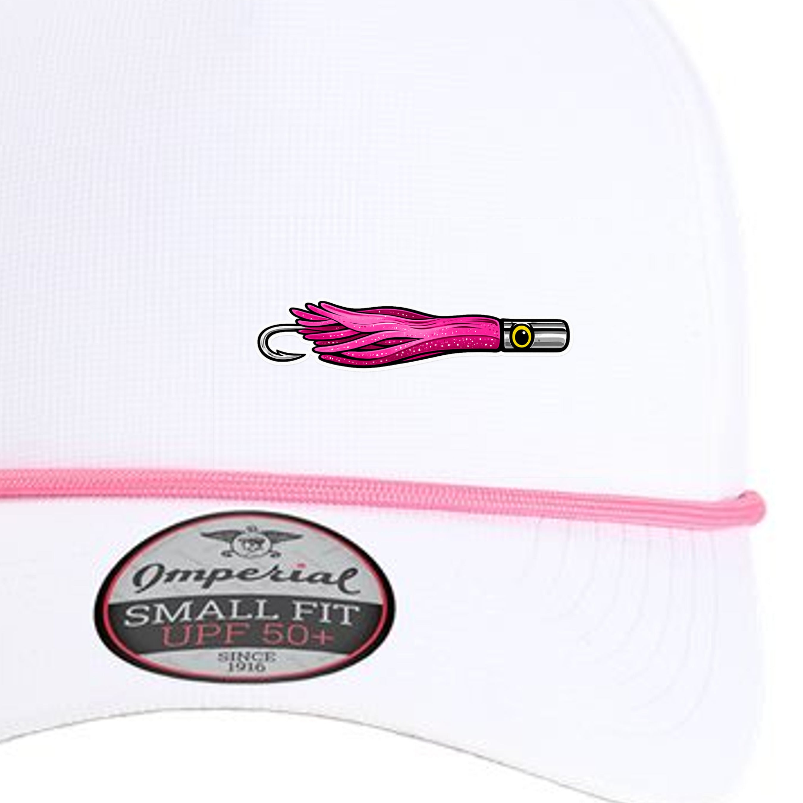 White/ Hot Pink - L5059 - FRONT