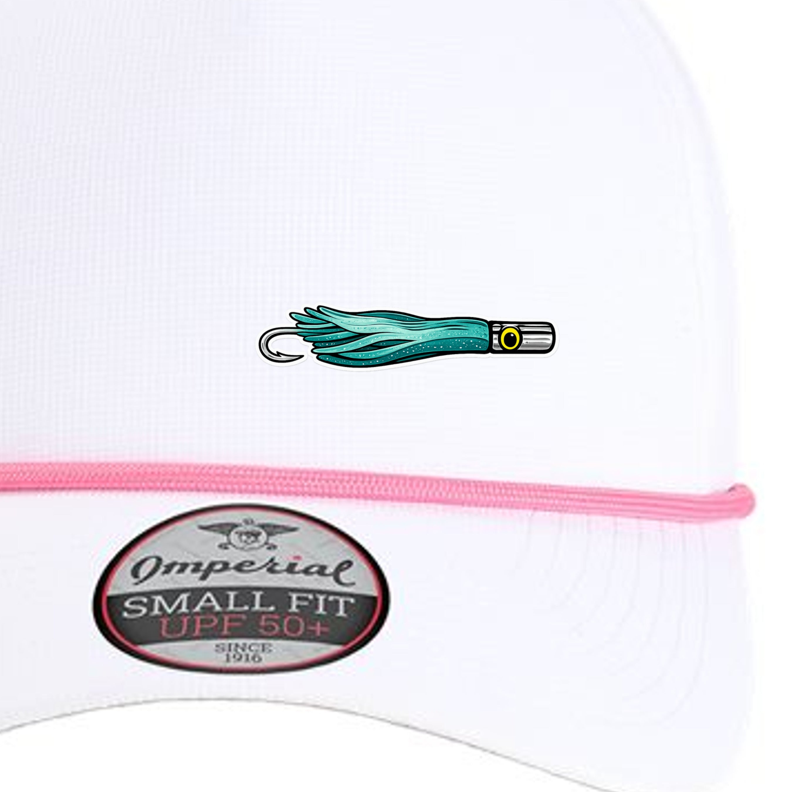 White/ Hot Pink - L5059 - FRONT